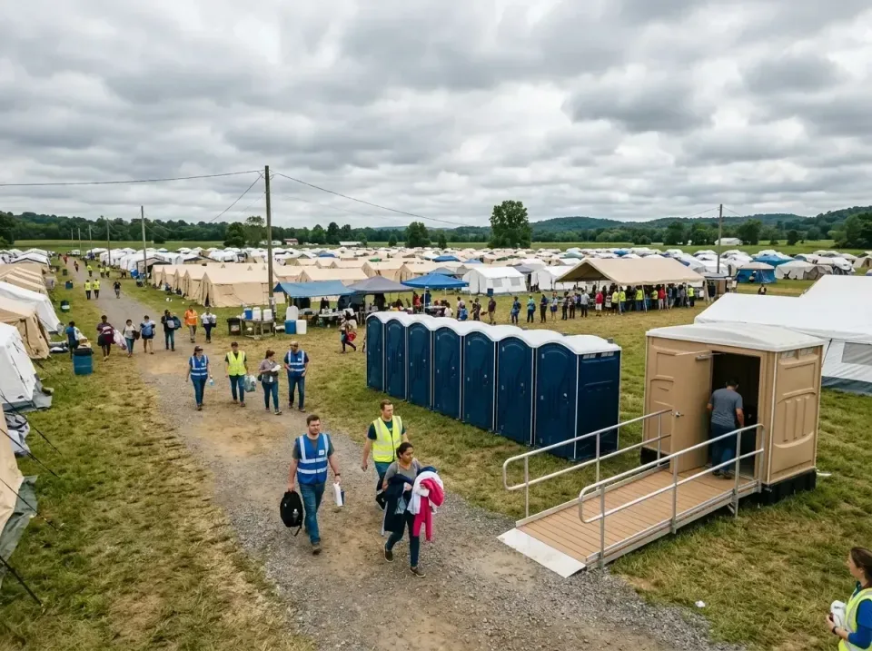 disaster-relief-camp-restrooms-010 — frequently asked questions, Dumpster & Portable Bathrooms Rental in McHenry, IL